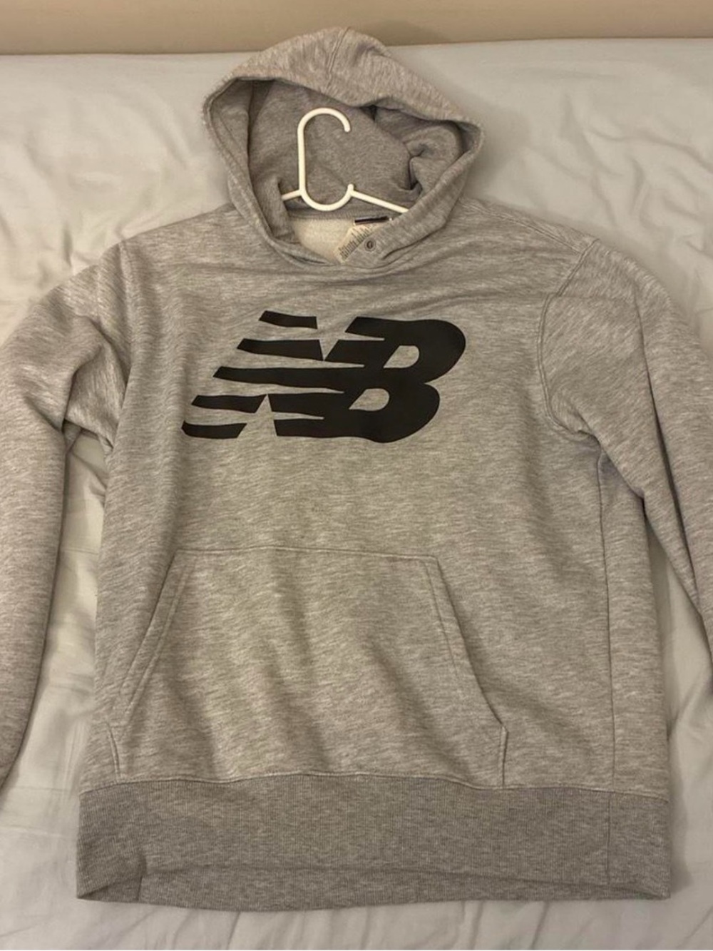New Balance Men’s Grey Hoodie
